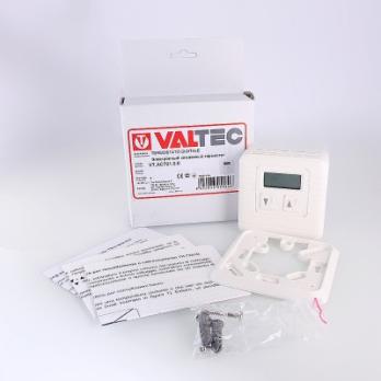 Электронный комнатный термостат Valtec VT.AC701.0.0 накладной