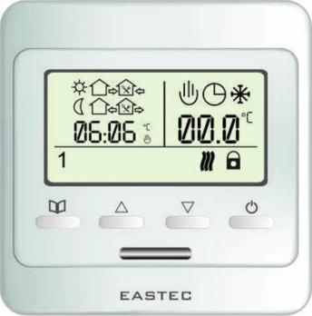 Терморегулятор EASTEC E 7.36 (3,5 кВт) механический, встраиваемый, два датчика температуры - встроенный и выносной