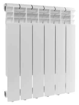 Радиатор 4,6,8,10,12  секций алюминиевый 500/80 ROMMER Optima для отопления 