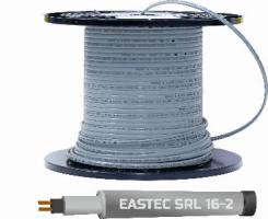 Греющий кабель саморегулирующийся EASTEC SRL 16-2 M=16W  Корея технический для труб
