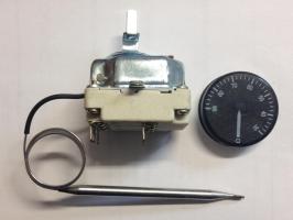 Терморегулятор для котлов ЭВПМ 3 фазы 16А 30-90С капиллярный УралПром