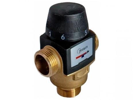 Термостатический смесительный клапан для систем ГВС и отопления TIM (ZEISSLER)