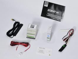 Модуль GSM-Climate для управления котлами ZONT-H1V на DIN рейку термостат
