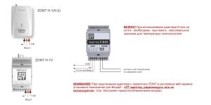 Адаптер E-BUS (725) Для подключения оборудования ZONT к отопительным котлам по цифровой шине