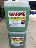 Теплоноситель "WARME Eco Pro-30" 10 кг. Пропиленгликоль, зеленый для системы отопления
