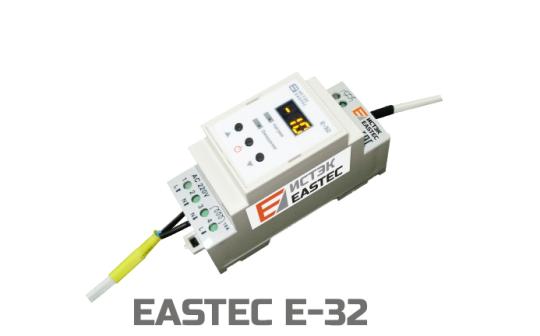 Терморегулятор для греющего кабеля EASTEC E 32 Корея (термостат) DIN -10+40 