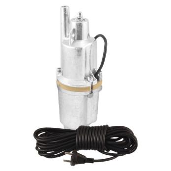 Вибрационный Насос кабель 10 м напор 60м 250Вт расход 1куб в час  нижний  забор воды кабель ACR V250-10 